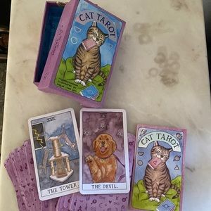 Cat Tarot 78 cards and guidebook